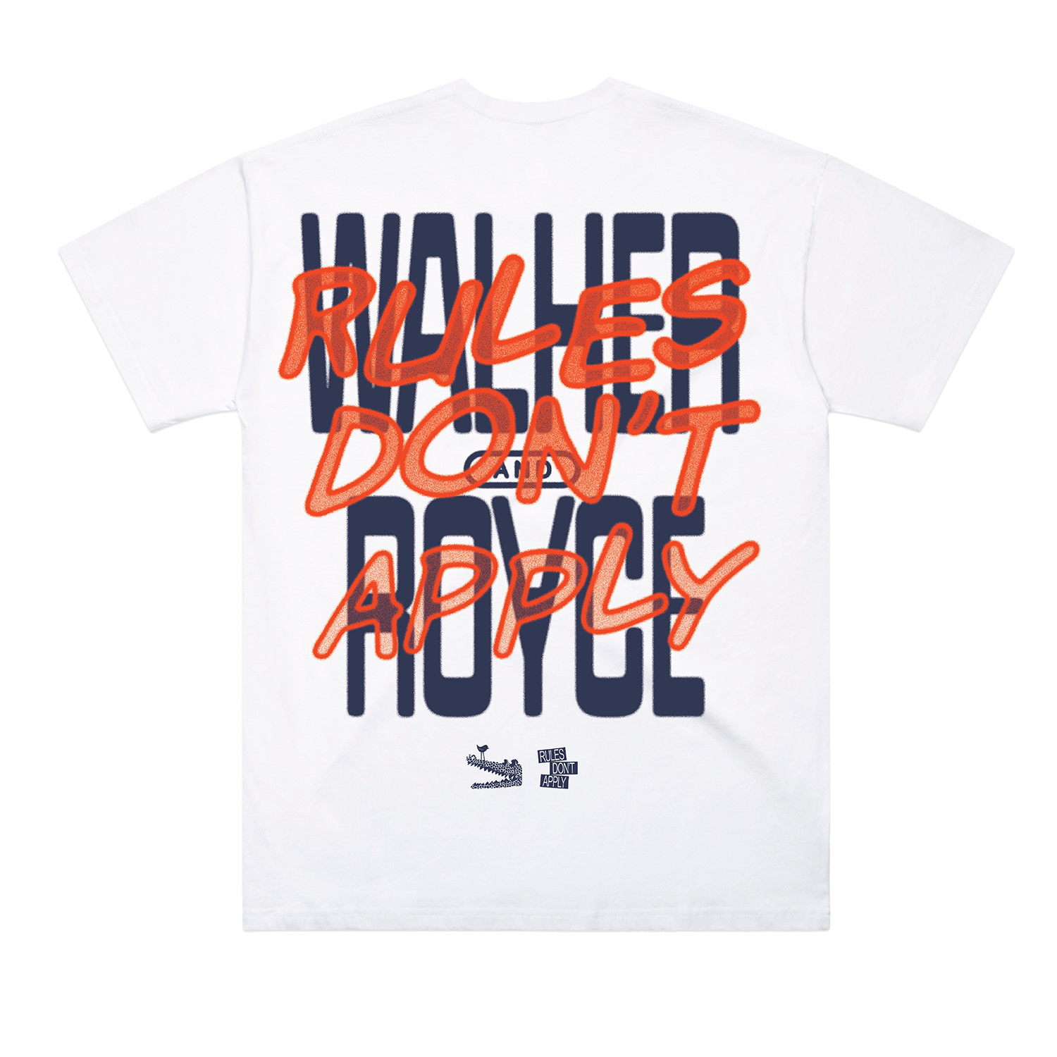 No Rules Apply White Tee